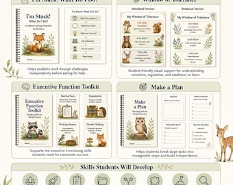 Executive Functioning Toolkit (Printable)