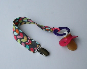 Universal/Snap Pacifier Clip - Love Bug