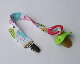 Universal Pacifier Clip - Little Birdie Spring (Ready to Ship!)