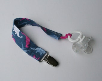 Universal Pacifier Clip - Dinomania (Ready to Ship!)