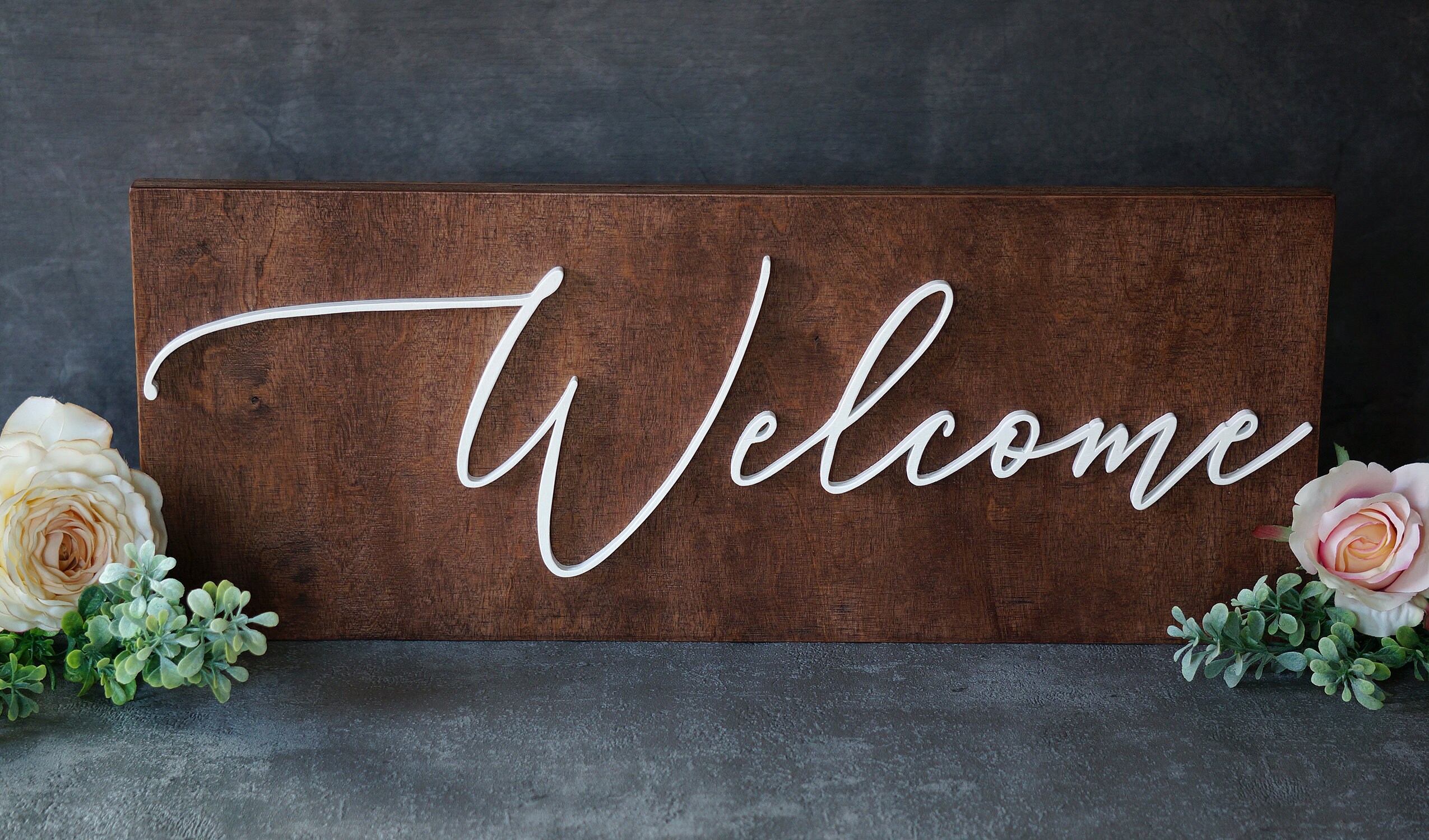 sign board sign Wooden letters on board Etsy