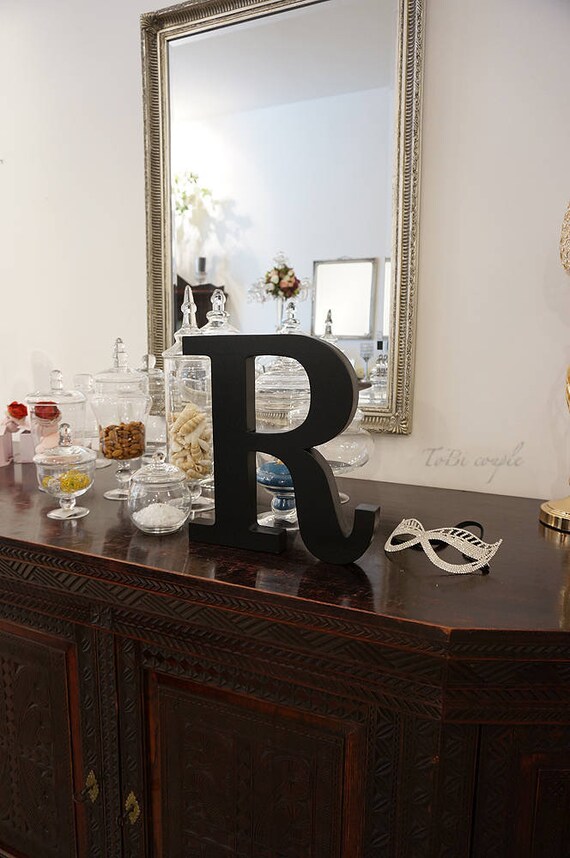 12 Wooden Letter Shelf Decoration Freestanding Home Etsy