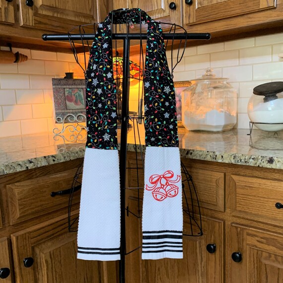 Kitchen Boa Christmas Lights And Jingle Bells Kitchen Boa Etsy
