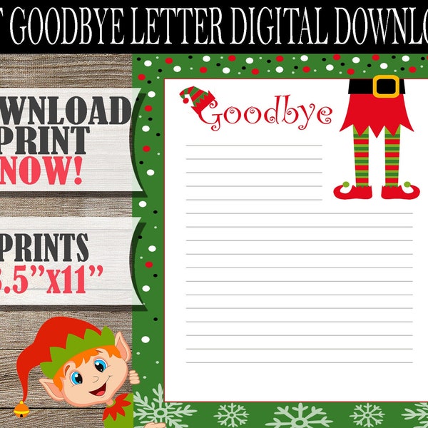 Elf Quarantine Letter - Etsy