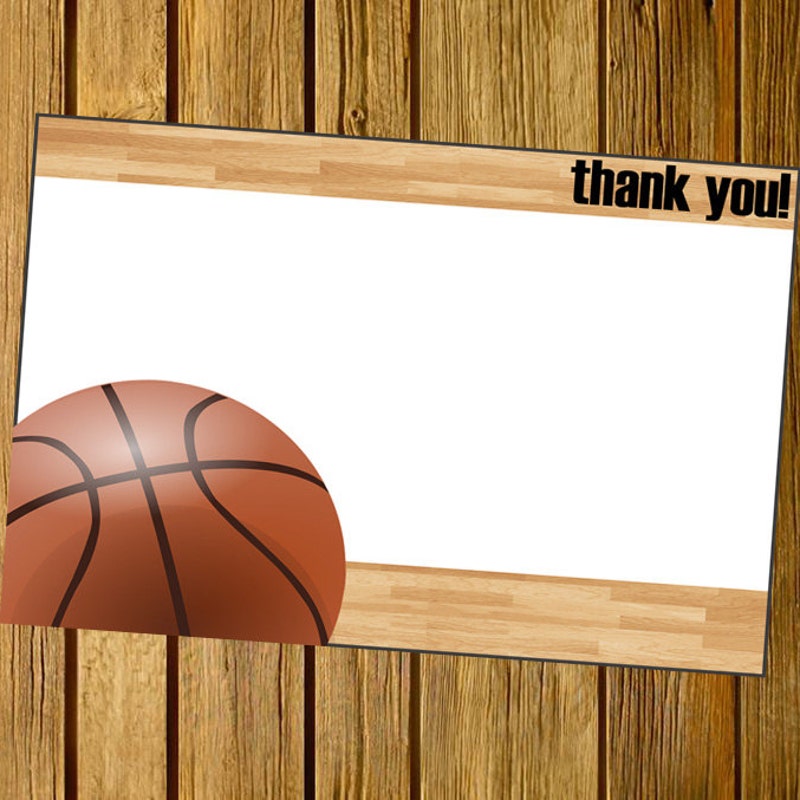 Thank You Basketball - Etsy