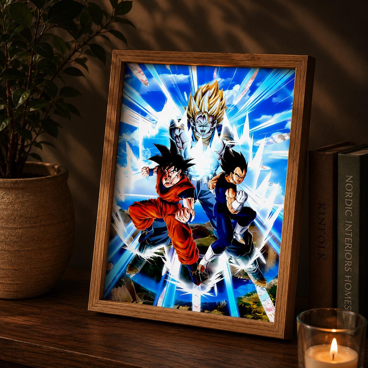 Dragon ball z picture frame - Etsy 日本