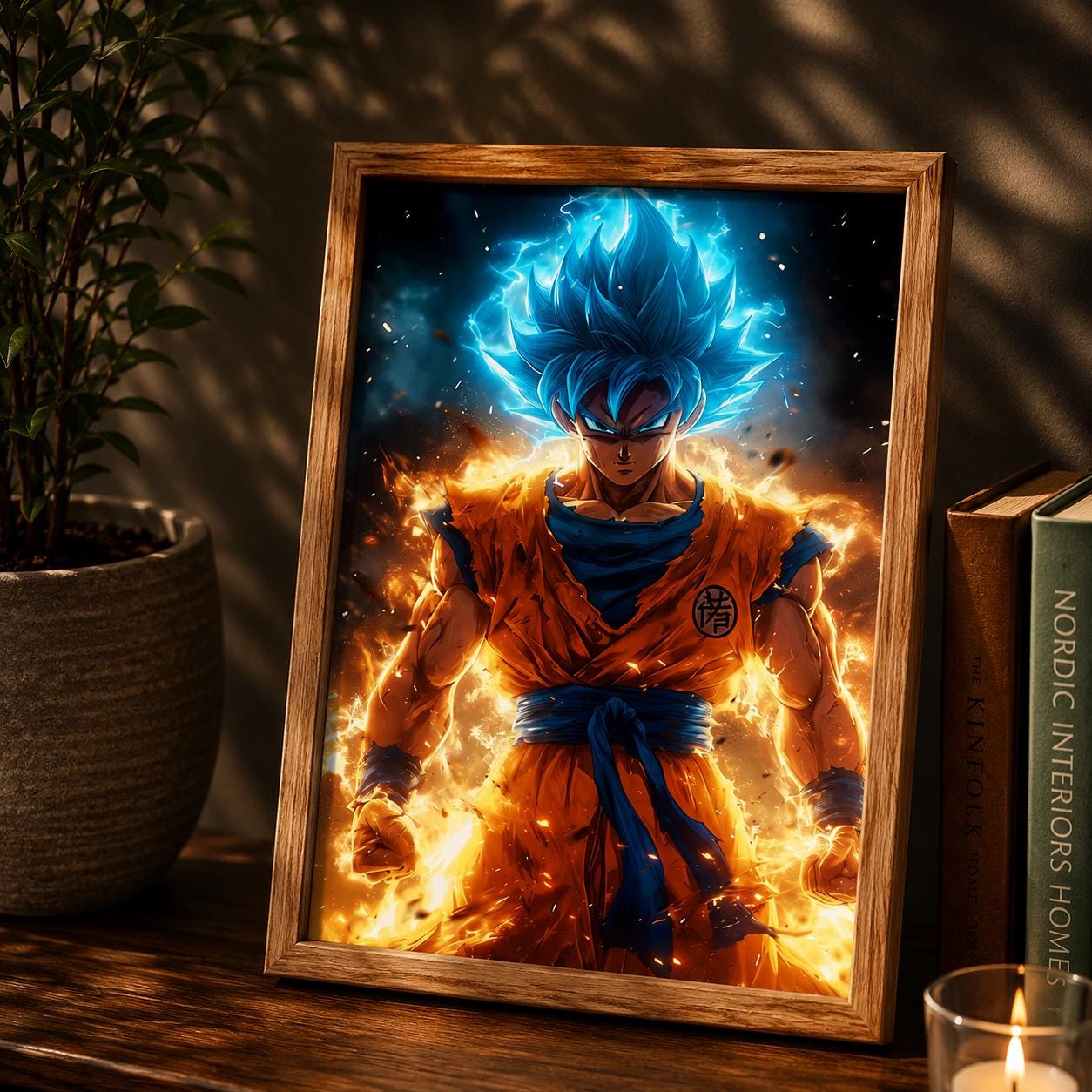 ドラゴンボール　メタルフォトフレーム Dragon Ball Frame - Etsy