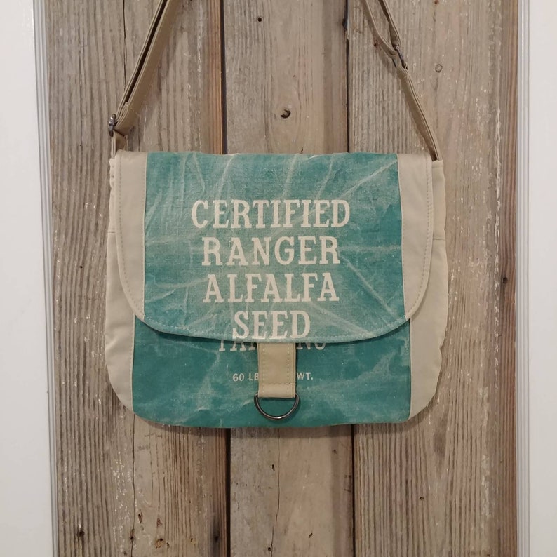 Vintage 1960/'s Certified Ranger Alfalfa seed sack ReCreated