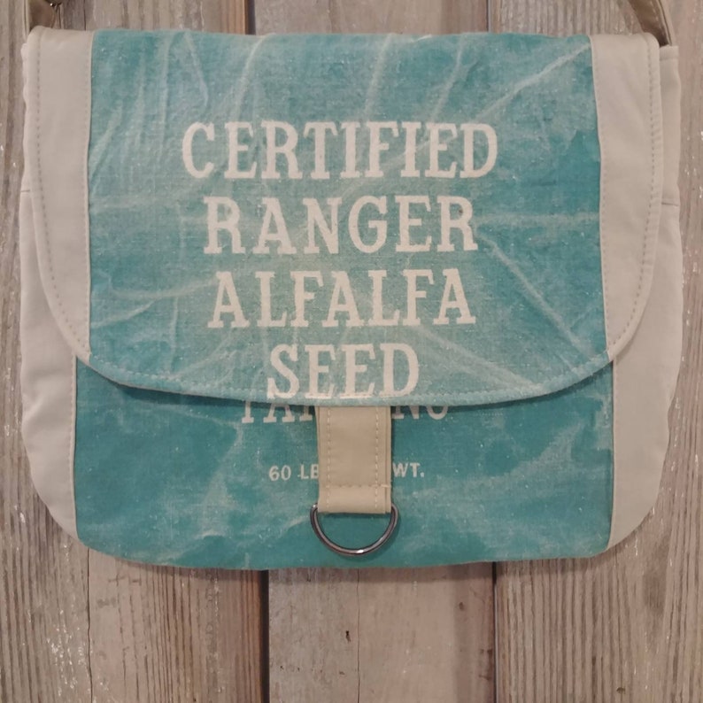 Vintage 1960/'s Certified Ranger Alfalfa seed sack ReCreated
