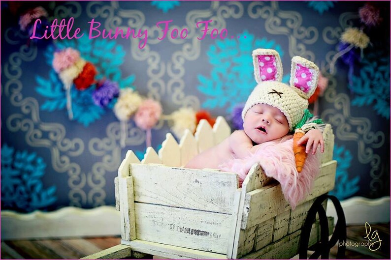 BUNNY Hat Baby Easter Bunny Hat Easter Bunny Baby Etsy