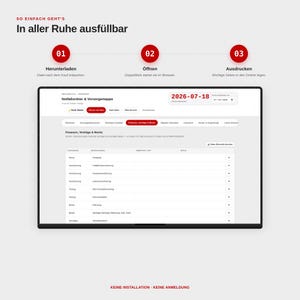 Digital Emergency Folder & Advance Care Planning Folder | Interactive Dashboard for Emergencies | Contacts, Documents, Digital Legacy | Instant Download