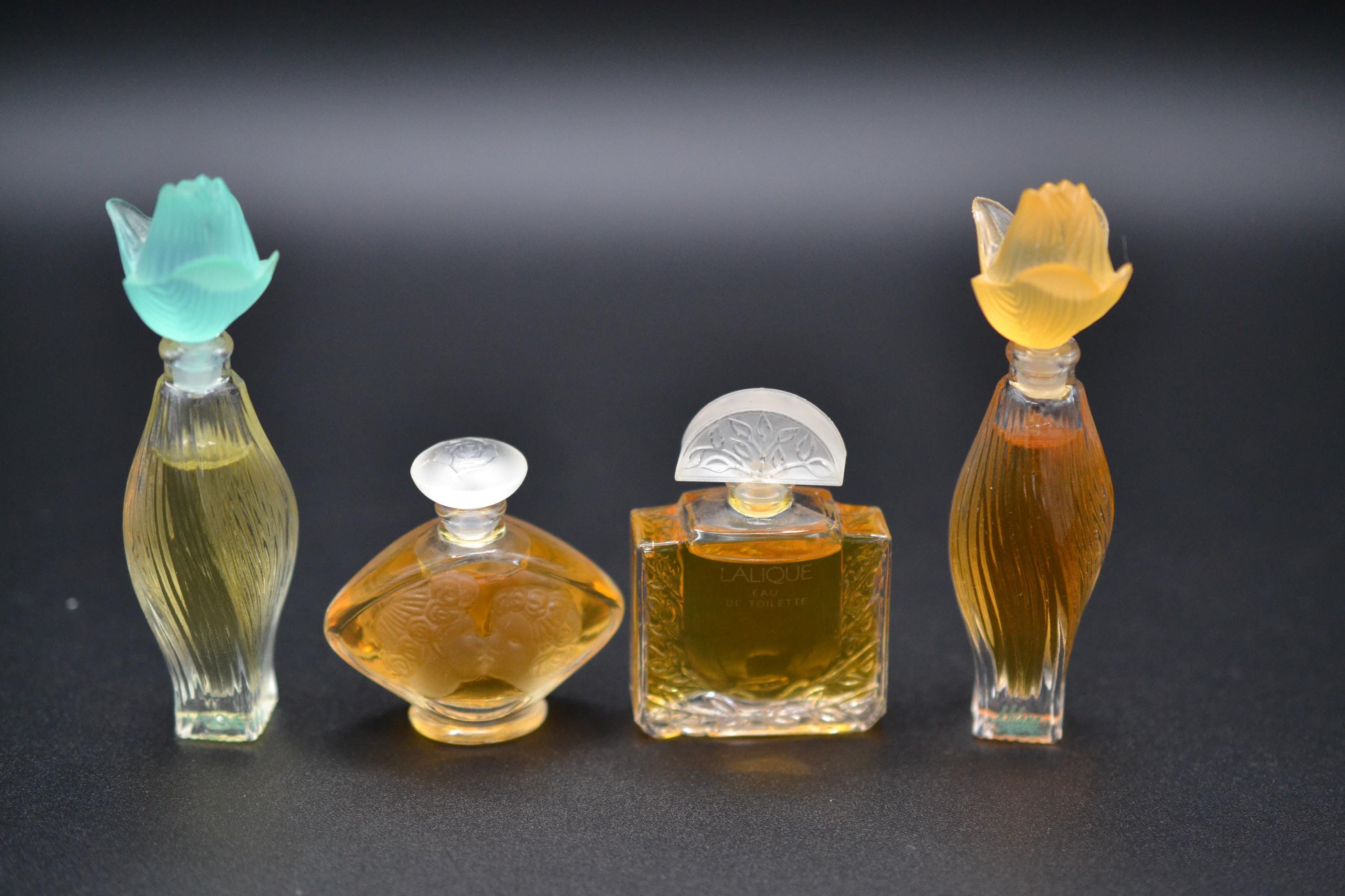 Lalique Miniature Perfume Set - Etsy