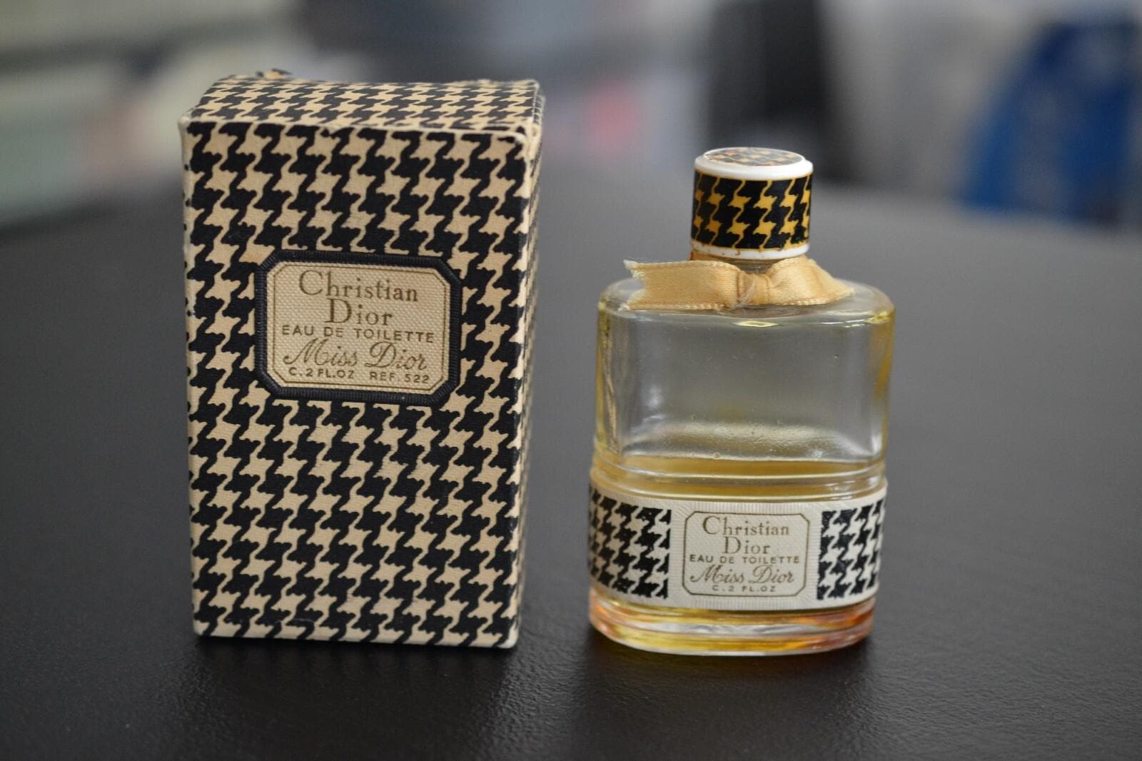 Vintage Miss Dior Bottle - Etsy