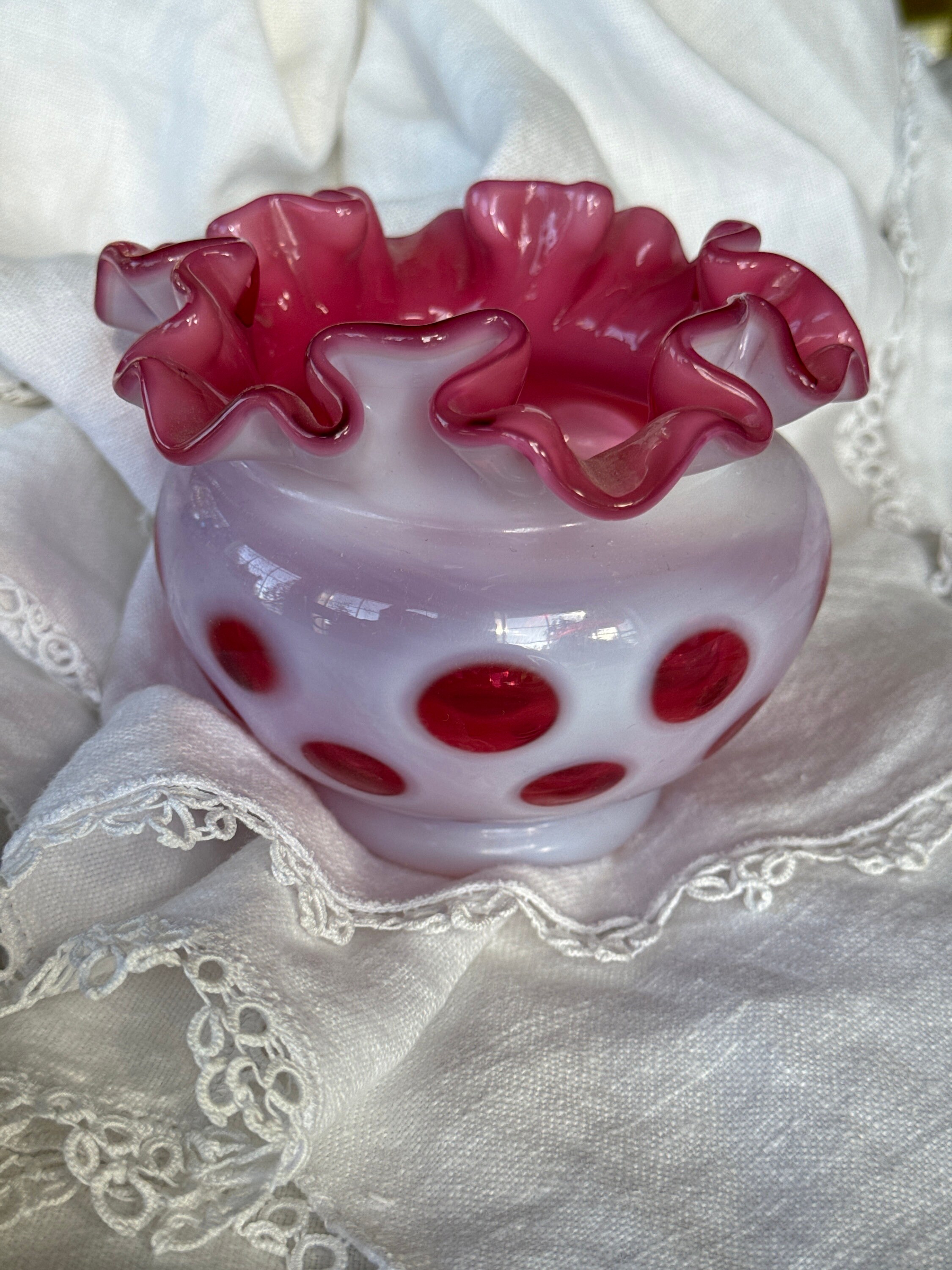 Fenton polka dot - Etsy 日本