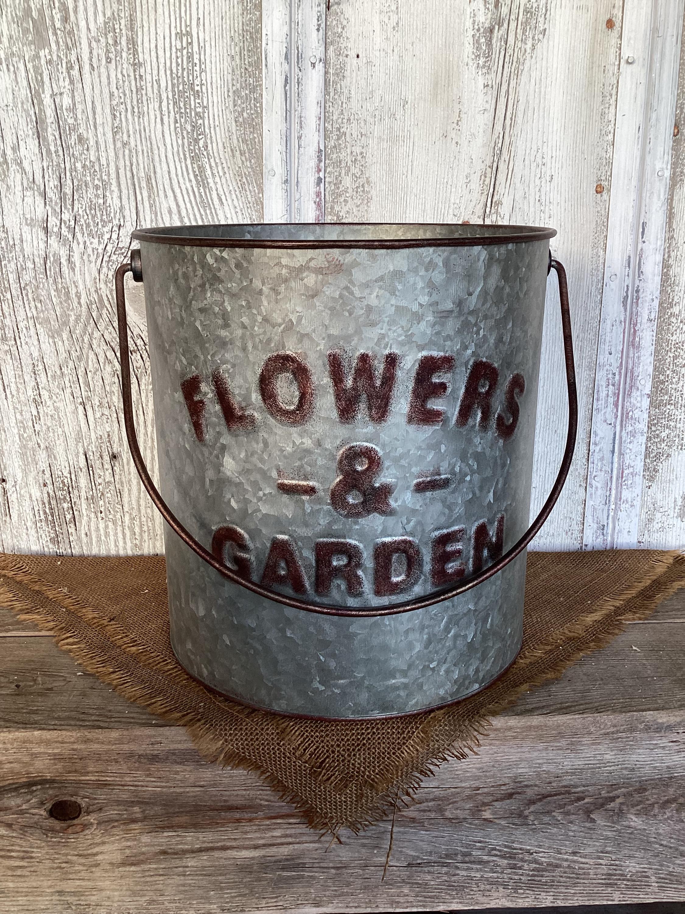 Vintage Galvanized Buckets - Etsy - Page 4