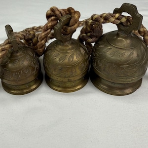 Hand Bells Vintage Set - Etsy