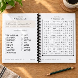 The Good Word Search Vol 14, Psalms 101-150 Bible Puzzles (Spiral Bound) bild 2