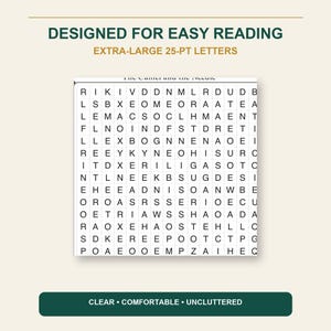 Good Word Search Vol 11, Gospel Truths Part 2 Bible Word Search Book, Extra-Large Print, 50 Puzzles immagine 5
