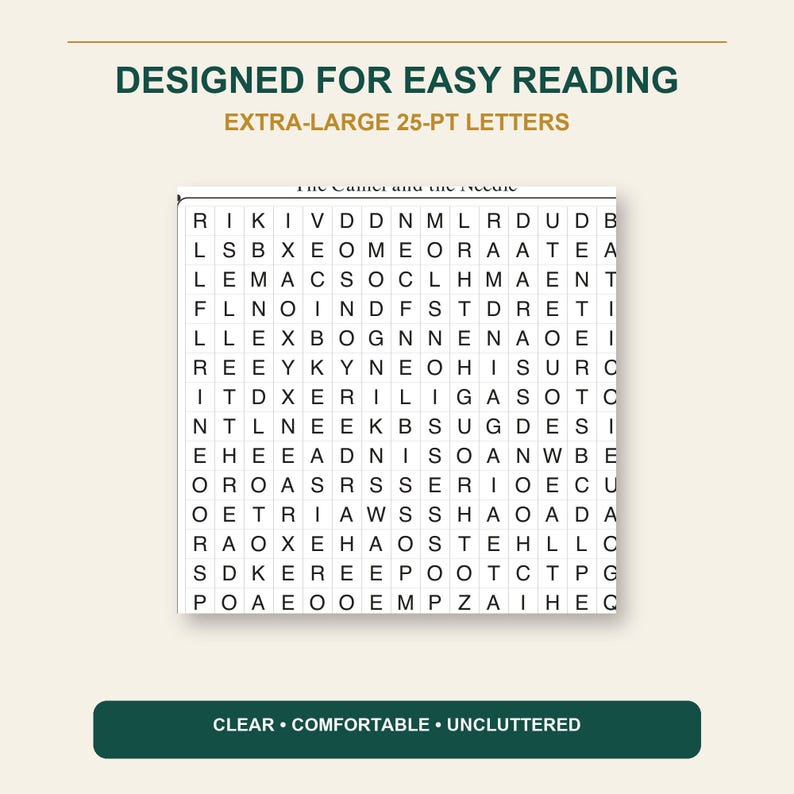 Good Word Search Vol 11, Gospel Truths Part 2 Bible Word Search Book, Extra-Large Print, 50 Puzzles immagine 5
