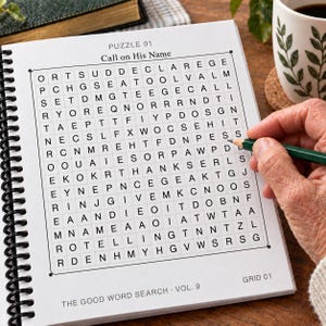 The Good Word Search Vol 9: Songs of Praise Part 2 Bible Puzzles (Extra Large Print, Spiral Bound) image 3