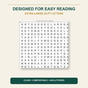 Bible Word Search Vol 9, Psalms of Praise, Extra Large Print (PDF Download) image 2