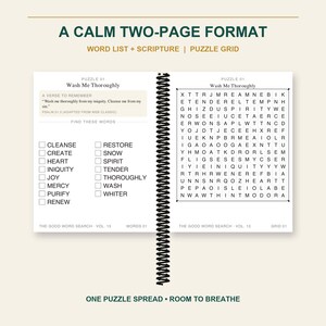 The Good Word Search Vol 13, Psalms 51-100 Bible Puzzles (Spiral Bound) image 6