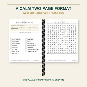 Sopa de letras bíblica, vol. 8, Salmos: Cantos de alabanza, letra extragrande (descarga en PDF) imagen 3