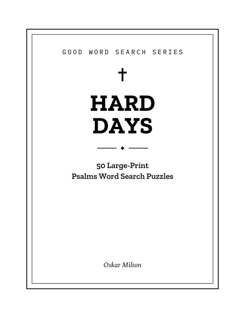 Psalms for Hard Days, 50 Large-Print Word Search Puzzles (Spiral-Bound Book) Bild 2