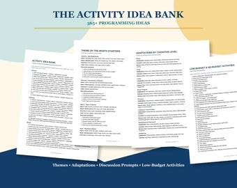 Ideenbank für Seniorenaktivitäten: Über 365 Programmanregungen für die Betreuung von Menschen mit Demenz und zur Erinnerungsarbeit (PDF)