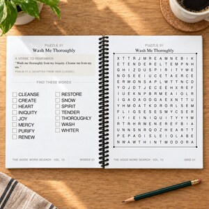 The Good Word Search Vol 13, Psalms 51-100 Bible Puzzles (Spiral Bound) image 2