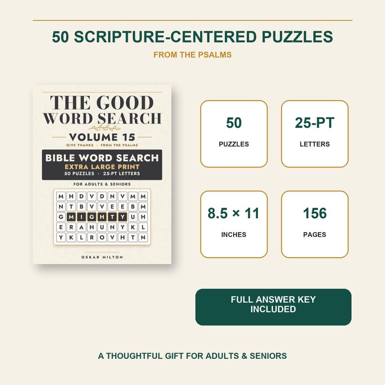 The Good Word Search Vol 15, Thanksgiving Bible Puzzles (PDF Download) image 4