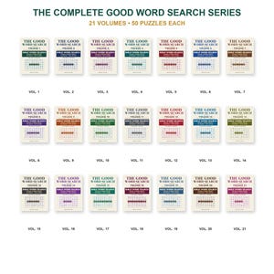 Good Word Search Vol 11, Gospel Truths Part 2 Bible Word Search Book, Extra-Large Print, 50 Puzzles immagine 9