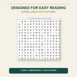 The Good Word Search Vol 3, Proverbs Bible Puzzles, Extra Large Print (Spiral Bound) Bild 5