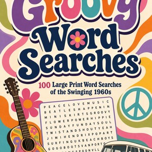 Cruciverba in stile anni '60, puzzle nostalgici a caratteri grandi (PDF) immagine 2