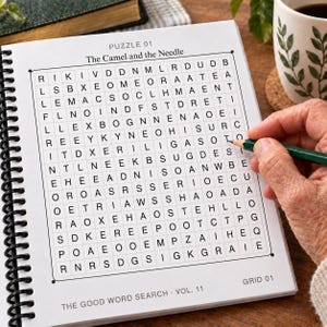 Good Word Search Vol 11, Gospel Truths Part 2 Bible Word Search Book, Extra-Large Print, 50 Puzzles immagine 3