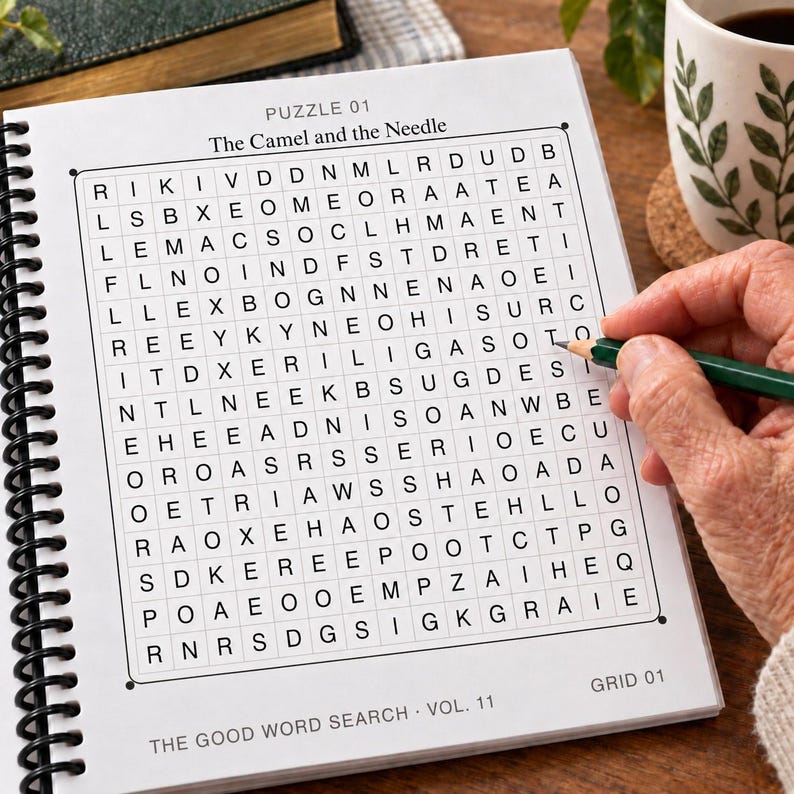 Good Word Search Vol 11, Gospel Truths Part 2 Bible Word Search Book, Extra-Large Print, 50 Puzzles immagine 3