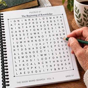 The Good Word Search Vol 3, Proverbs Bible Puzzles, Extra Large Print (Spiral Bound) Bild 3