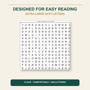The Good Word Search Vol 18, Holy Seasons Bible Puzzles, Extra Large Print (Spiral Bound) image 5