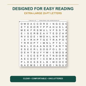 Psalm 119 Word Search Book, Extra Large Print, 50 Puzzles (Spiral Bound) image 5