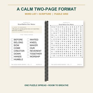 The Good Word Search Vol 17, All Creation Psalms Bible Puzzles (Spiral Bound) image 6