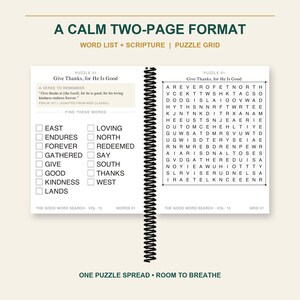 The Good Word Search Vol 15, Give Thanks Thanksgiving Bible Puzzles (Spiral Bound) image 6
