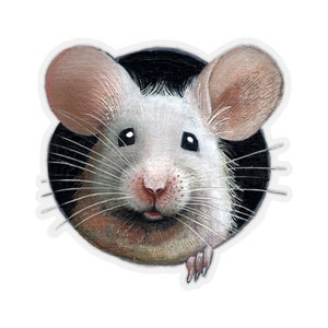 Foro del mouse, adesivo da parete, adesivo da parete, rimovibile, casa, decorazione