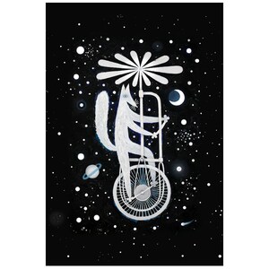 Cosmic Cat Giclée Print