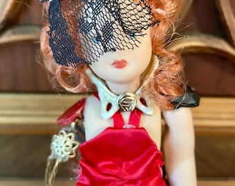 Scarlet Widow oddity Doll Art
