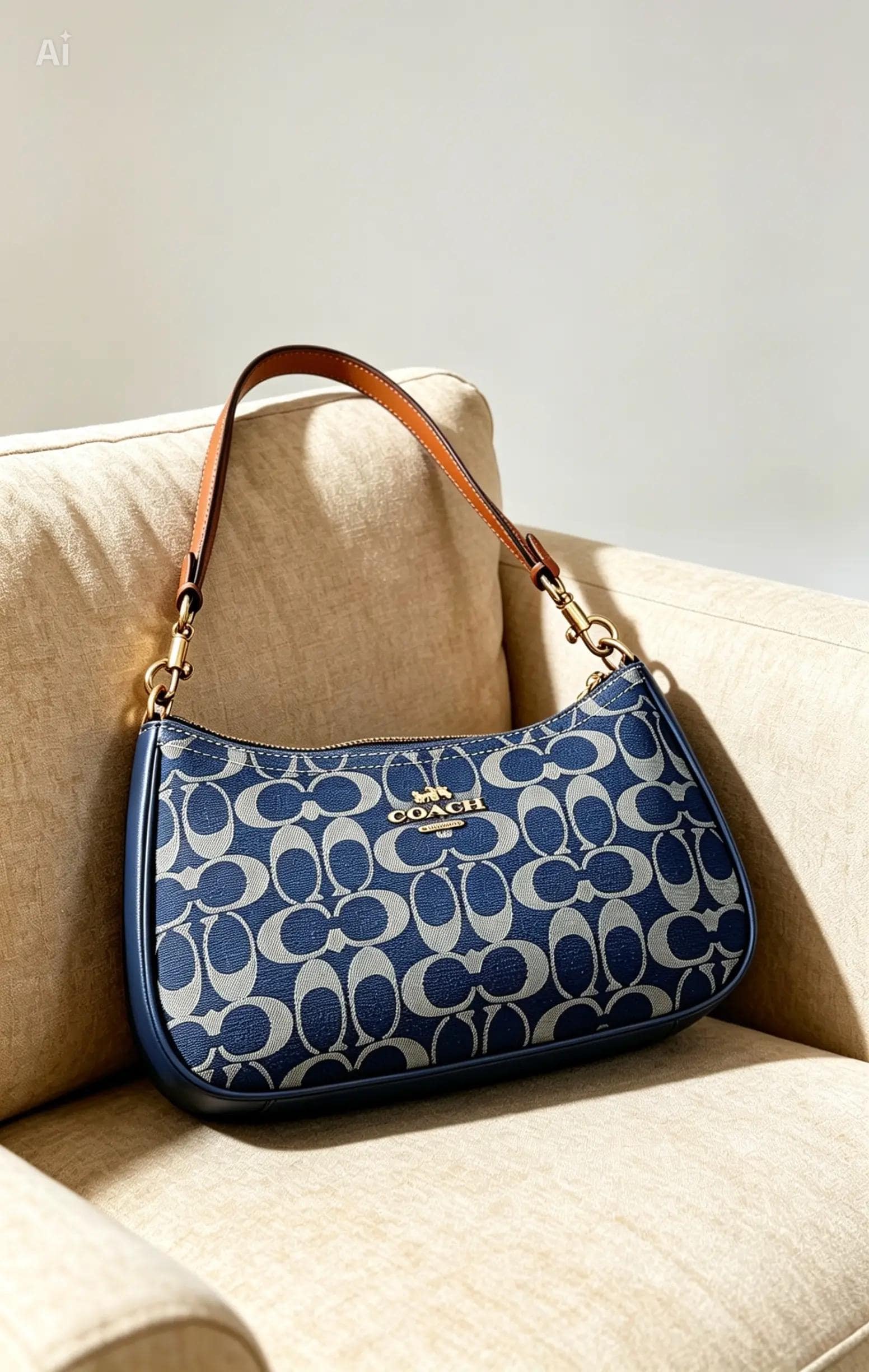 Blue Coach Bags - Etsy Ireland