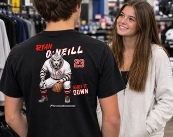 Camiseta de béisbol personalizada, nombre y número personalizados, camiseta familiar de jugador de béisbol, ropa de béisbol personalizada