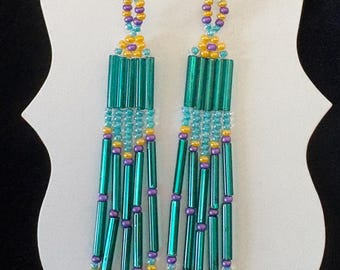 Spring flower earrings