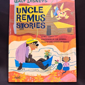 Walt Disney Uncle Remus Stories | 1981 Vintage Giant Golden Book | Brer Rabbit Hardcover | 33rd Printing