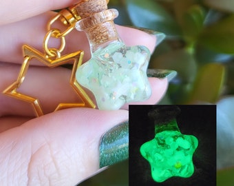 Star Potion Keychain | Glow in the Dark | Star Shaped