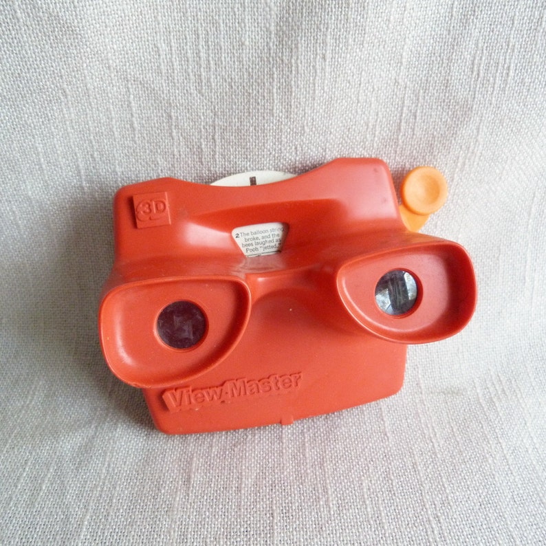 Vintage GAF Viewmaster Toy with Original Disney Winnie The Etsy